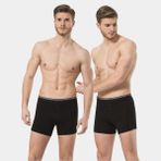 Türen 135 Likralı Düğmeli Boxer-Siyah-L
