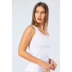 Türen Kadın Askılı Likralı Kaşkorse Pamuklu Atlet 953/BEYAZ - 2XL