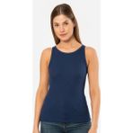 Türen Kadın Halter Yaka Fitilli Atlet 3403/LACIVERT - XL