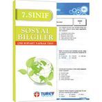 Türev Yayınları 7. Sınıf Sosyal Bilgiler Çek Kopart Test