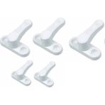 Turgutlar Yapı Yuma 5 Adet Metal Pvc Kapı Pencere Pimapen Emniyet Kilidi Çocuk Hırsız Güvenlik Mandalı - Beyaz