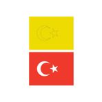 Türk Bayrağı 15 Adet Büyük Boy A4 Kum Boyama Kartı Seti-Red Castle KB-RC-153