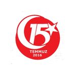 Türk Bayrağı 15 Duvar Dekor Sticker Kırmızı 60 X 60 Cm