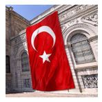 Türk Bayrağı 400x600 Cm Mesh Kumaş