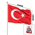 Türk Bayrağı Alpaka Kumaş 150X225cm (5250)
