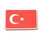 Türk Bayrağı Kırmız Taktikalı Küçük Peç