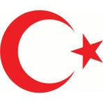 Türk Bayrağı Oto Sticker - 30x24 cm