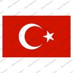 Türk Bayrağı Türkiye Bayrağı Sticker 00068