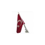 Türk Bayraklı Plastik Bayrak Direği (katlanabilir)