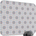 Türk Çini Desenleri Oyuncu Gaming Mouse Pad Kauçuk Kaymaz Taban Mousepad (V3, 48x40 XXL)