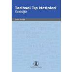 Türk Dil Kurumu Tarihsel Tıp Metinleri Sözlüğü - Zafer Önler