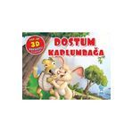 Türk Dil Kurumu Yayınları Dostum Kaplumbağa (Pop-Up 3D Hareketli Kitaplar)