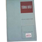 Türk Dili Aylık Dil Ve Edebiyat Dergisi Sayı: 211 Nisan 1969 (İkinci El)