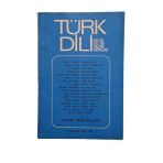 Türk Dili Aylık Fikir Ve Edebiyat Dergisi Sayı: 307 / Nisan 1977 Yazım Sorunları (İkinci El)