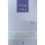 Türk Dili Dergisi 868. Sayı Nisan 2024