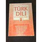 Türk Dili Dergisi Ekim 1996 Sayı 538 Kırk Beş Yıl Önce,Kırk Beş Yıl Sonra- Nevzat Günaydın (Sahafiye Kitap)