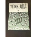 Türk Dili Dergisi Kasım 2000 Sayı 587 Orhon Yazıtlarındaki At İsimleri Üzerine-Pentti Aalto Çev: Erhan Aydın (Sahafiye Kitap)