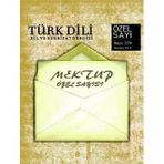 Türk Dili Dergisi Mektup Özel Sayısı Sayı:274 Temmuz 1974