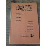 Türk Dili Dergisi Sayı: 502 / Ekim 1993 "70. Yılında Cumhuriyet Ve Anlamı: Hamza Eroğlu" (Sahafiye Kitap)