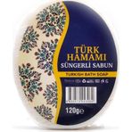 Türk Hamamı Süngerli Sabun Banyo Duş Sabunu 120 G
