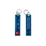 Türk Hava Kuvvetleri Anahtarlık 3D, (12 Cm Uzunluğunda X 3 Cm Genişliğinde) 1. Kalite