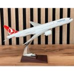 Türk Hava Yolları Metal Koleksiyonluk Uçak Standlı 32 Cm Özel Kutulu Dekoratif Model Uçak