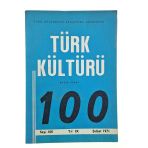 Türk Kültürü Aylık Dergi 100 Sayı: 100 Şubat 1971 (İkinci El)