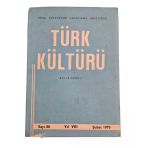 Türk Kültürü Aylık Dergi 1970 Sayı: 88 (İkinci El)