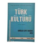 Türk Kültürü Aylık Dergi Sayı 45 / Temmuz 1966 (İkinci El)