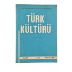 Türk Kültürü Aylık Dergi Sayı: 68 Haziran 1968 (İkinci El)