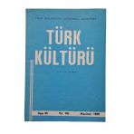 Türk Kültürü Aylık Dergi Sayı: 80 / Haziran 1969 (İkinci El)