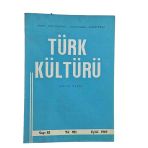 Türk Kültürü Aylık Dergi Sayı: 83 Eylül 1969 (İkinci El)