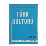 Türk Kültürü Aylık Dergi Sayı: 85 Kasım 1969 Atatürk Sayısı (İkinci El)
