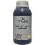 Turk Mürekkep Kaygan Zemin Kaşe Mürekkebi Sarı 250 Ml.