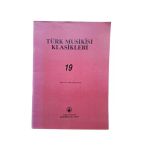 Türk Musikisi Klasikleri Fasikül 19 (İkinci El)