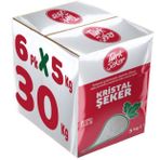 Türk Şeker 6x5 kg Toz Şeker