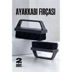 TURK Sert Kıllı Ayakkabı Fırçası - Leke Çıkarıcı Elbise Fırçası 2 Adet