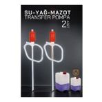 Turk Sıvı Transfer Pompası 2 ADET Su Yağ Mazot