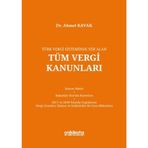 Türk Vergi Sisteminde Yer Alan Tüm Vergi Kanunları / On İki Levha Yayınları / 9786051529813