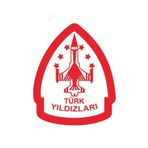 Türk Yıldızları Solo Türk Solotürk F16 Türk Bayrağı Sticker 20cm