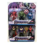Turkafone Avengers Süper Kahraman Aksesuarlı Figürler 6 Lı