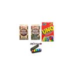 Turkafone Squid Game 2 Gonggi 5 Taş Uno + Anlat Bakalım Seri 1 + Seri 2 Oyun Kartları - 3 Lü Set
