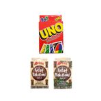 Turkafone Uno + Anlat Bakalım Seri 1 + Seri 2 Oyun Kartları - 3 Lü Set