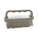 Türkay 13.5X7X4 cm Polietilen Kesme Tahtası Kesim Levhası Temizleme Fırçası 1862 - Beyaz