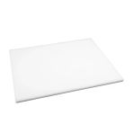 Türkay 50x30x2 Cm Polietilen Kesme Tahtası Kesim Levhası Naturel/beyaz 4733