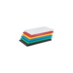 Türkay 60X40X4 cm Polietilen Kesme Tahtası Kesim Levhası 4795 - Kırmızı