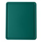 Turkay Kesim Tahtasi Polietilen Oluklu Plastik Levhasi Yesil 32,5X26,5X1 Cm