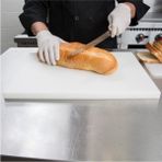 Türkay Plastik Kesme Tahtası Levhası Beyaz Renk 30X50X2 cm