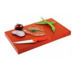 Turkay Plastik Polietilen Kesim Panosu Zom 40X25x2 Cm Kirmizi