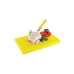 Türkay Polietilen Kesme Tahtası, Kesim Levhası Sarı Renk 40x60x2 Cm